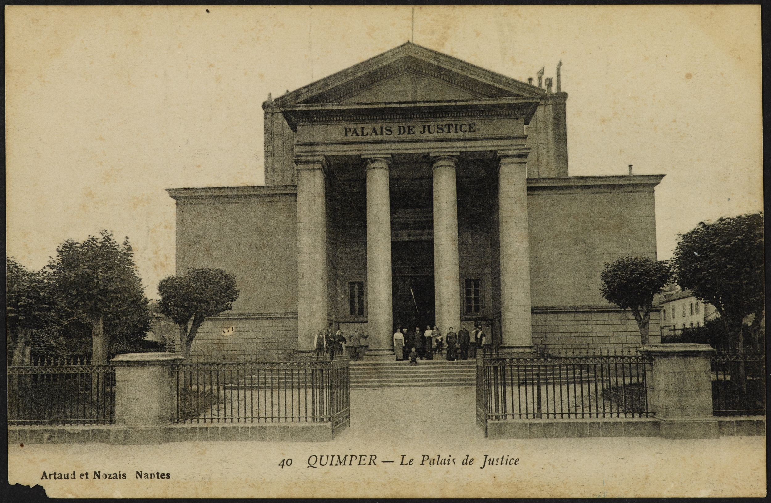 Palais de justice de Quimper_Coll. Musée de Bretagne