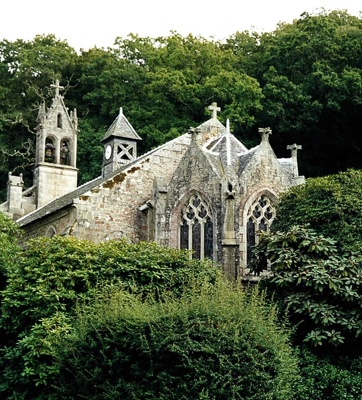 Chapelle Saint René chevet à pignons