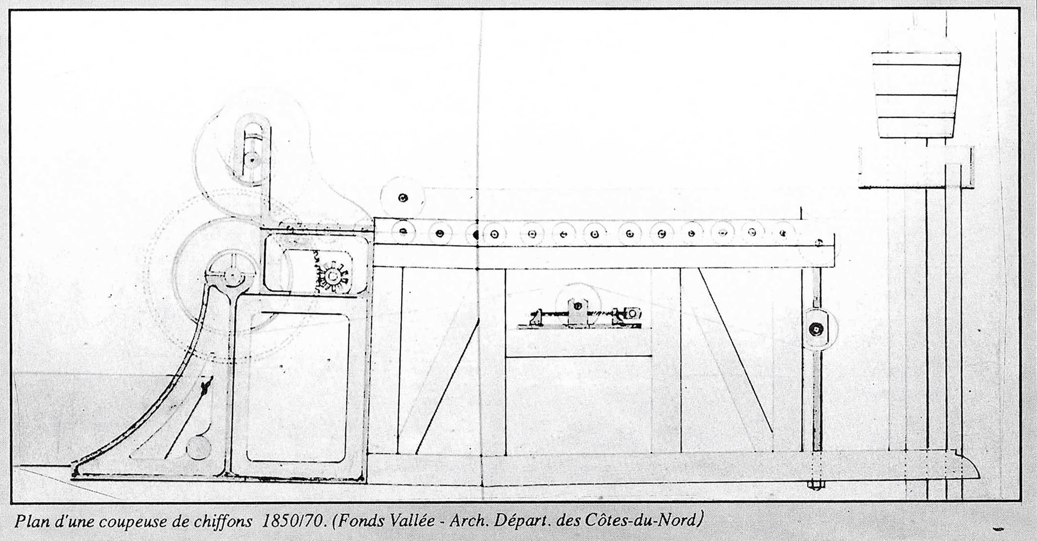 Coupeuse mécanique du Fonds Vallée