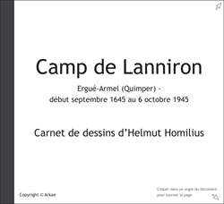 Dessins d'Helmut Homilius au camp de Lanniron
