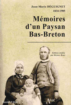 Couverture des Mémoires d'un paysan bas-breton de Jean-Marie Déguignet