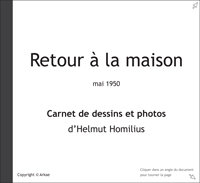 Carnets de dessins et photos d'Helmut Homilius