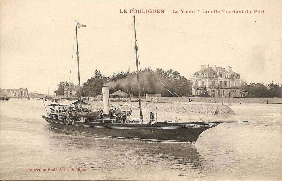 Le yacht La Linotte Bolloré